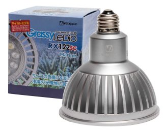 ライト・照明器具 volxjapan GrassyLeDio RS122 ReefUV Amazon | volxjapan GrassyLeDio RX121S Reef（シルバー）サンゴ