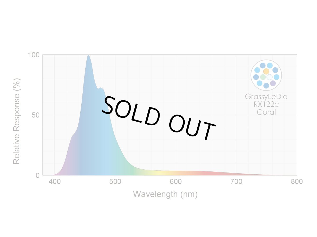 画像2: GrassyLeDioRX122C Coral /コーラル (2)